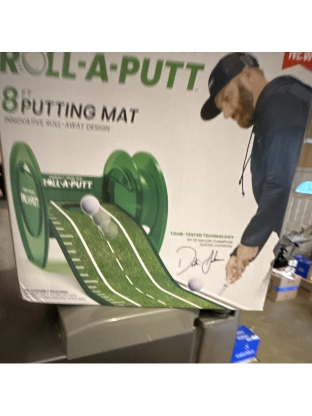 8' Green Putting Mat by